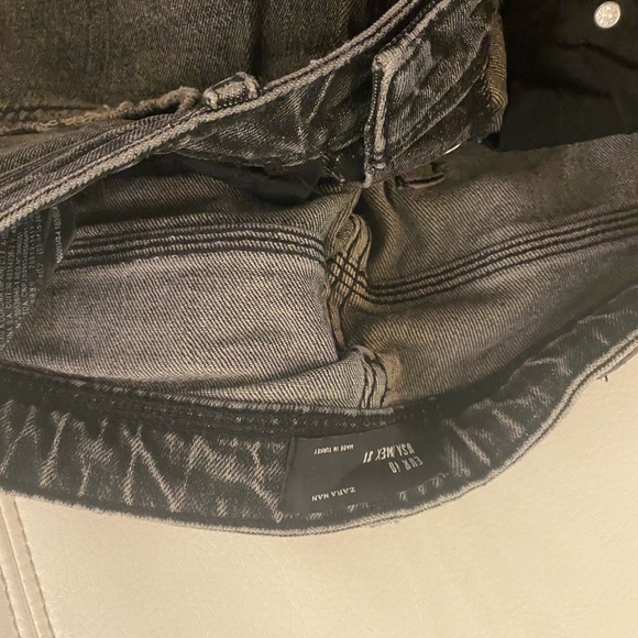 Zara man greyish black jeans I’m like new condition - Picture 6 of 6